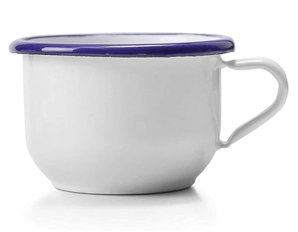 كوب 8 سم من Ibili Blanca - أبيض وأزرق