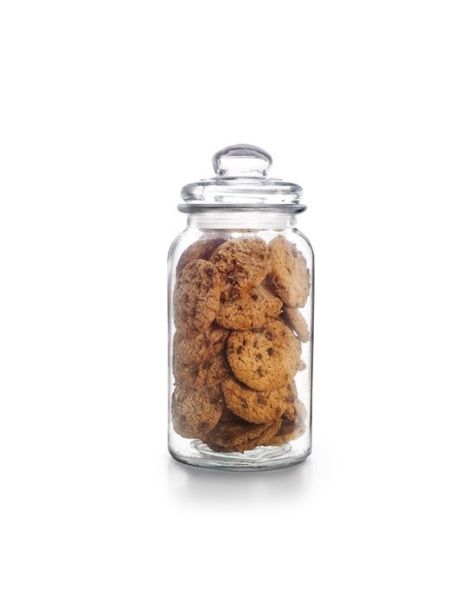 Ibili 1250ml Glass Jar - Healthy Food Storage