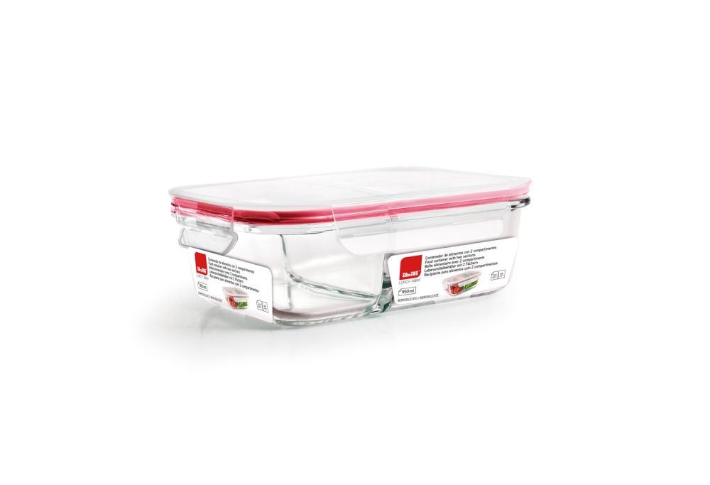 Ibili 753408G Contenitore Per Alimenti 800 Ml – Verde, Silicone E Plastica - 2