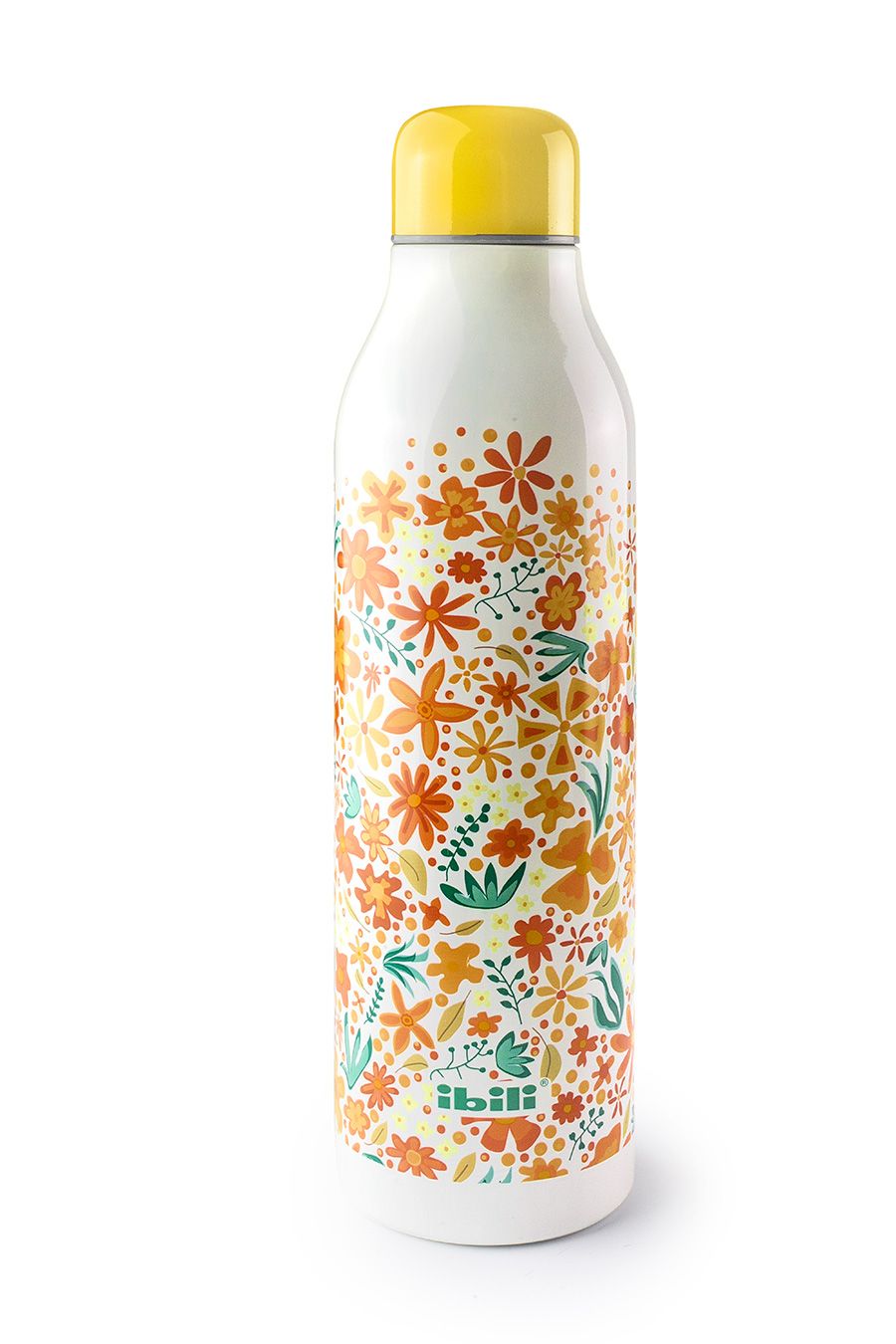 مطرة ستيل 500 مل من Ibili Lortzen – برتقالي أنيقة وعملية