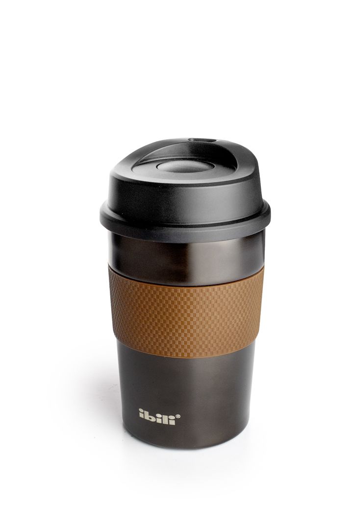 Ibili Titanium 360ml Double-Wall Vacuum Mug | Thermal & Durable