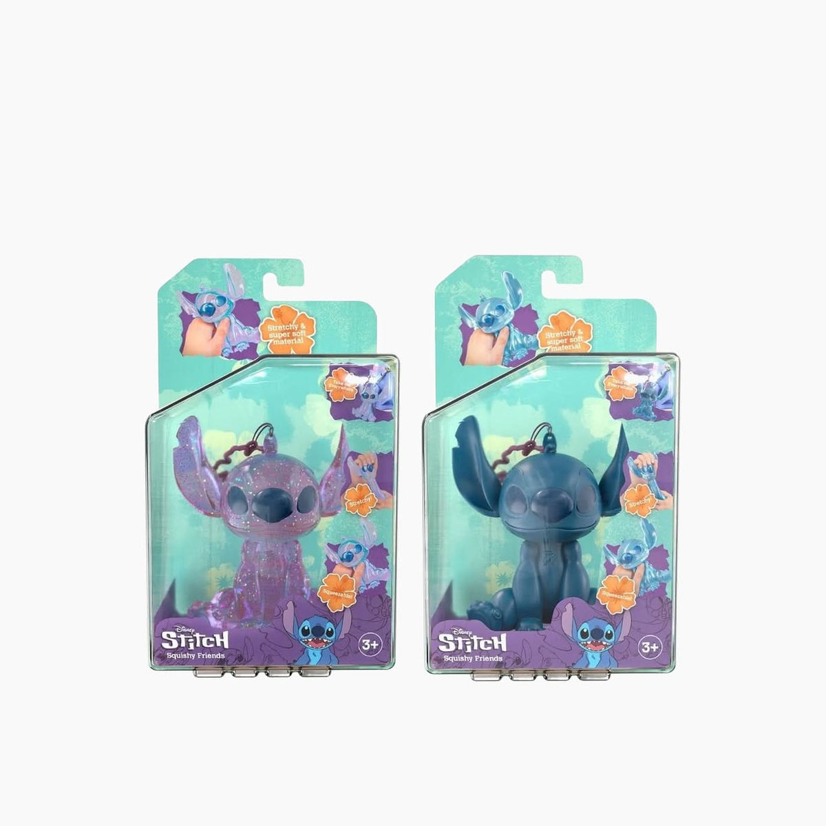 Eolo Disney Stitch Squish Friends Collectible Figures – Assorted