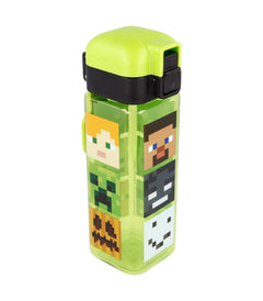 STOR Safety Lock Square Bottle 550ml Minecraft
