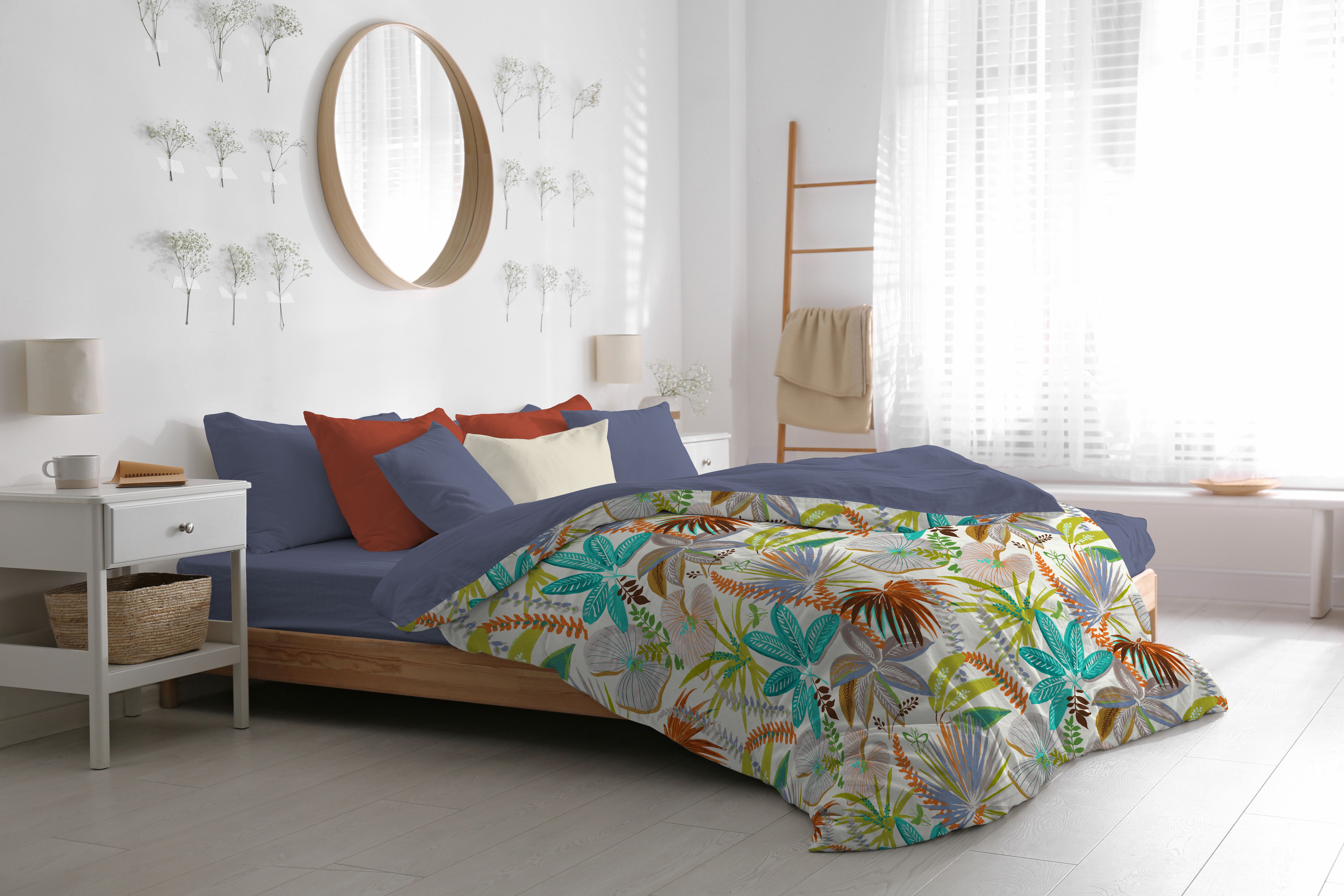 طقم بيت لحاف مفرد ونص 3 قطع Canete Tropi - نوم مريح