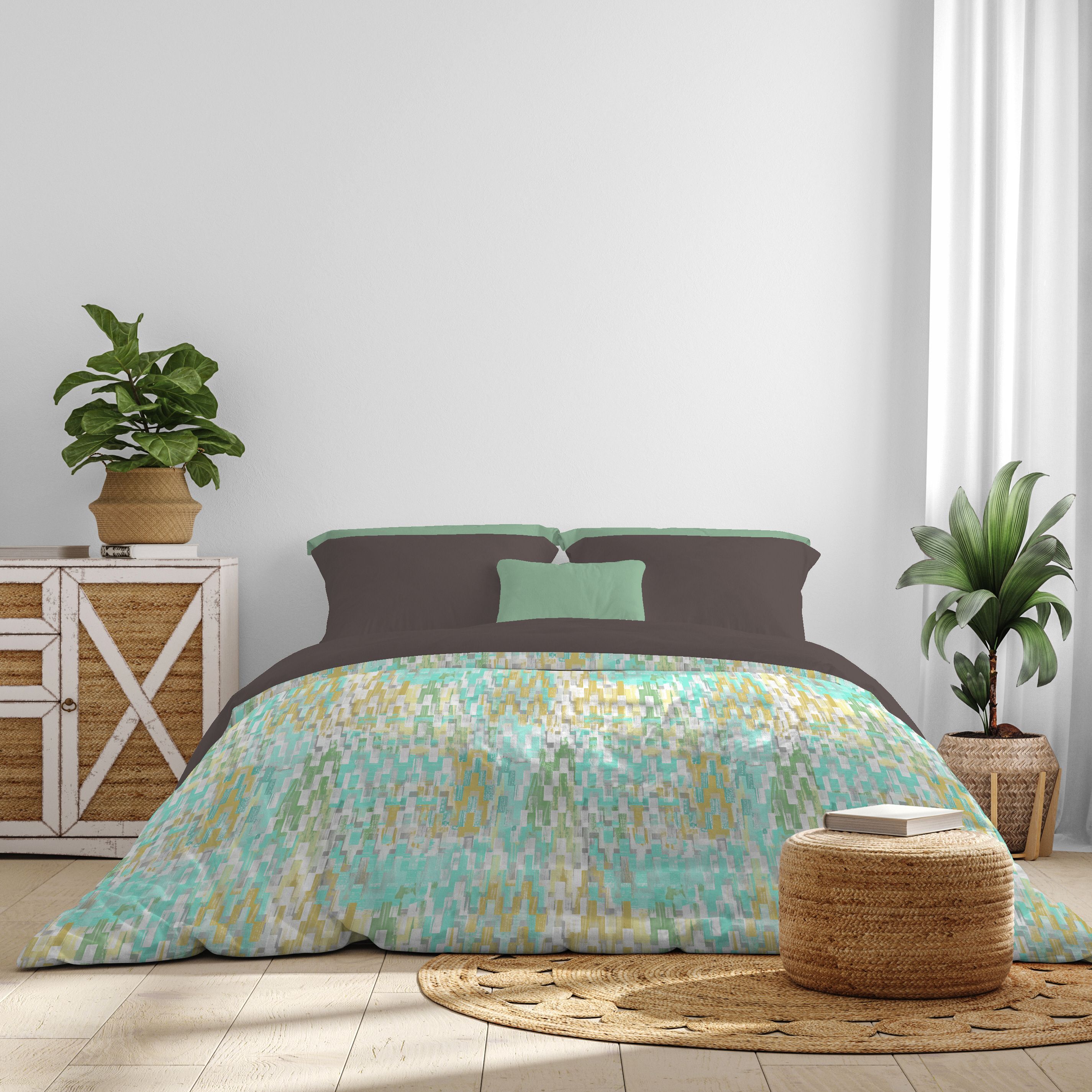 Canete Wind Twin Size Duvet Cover Set – (3pcs)