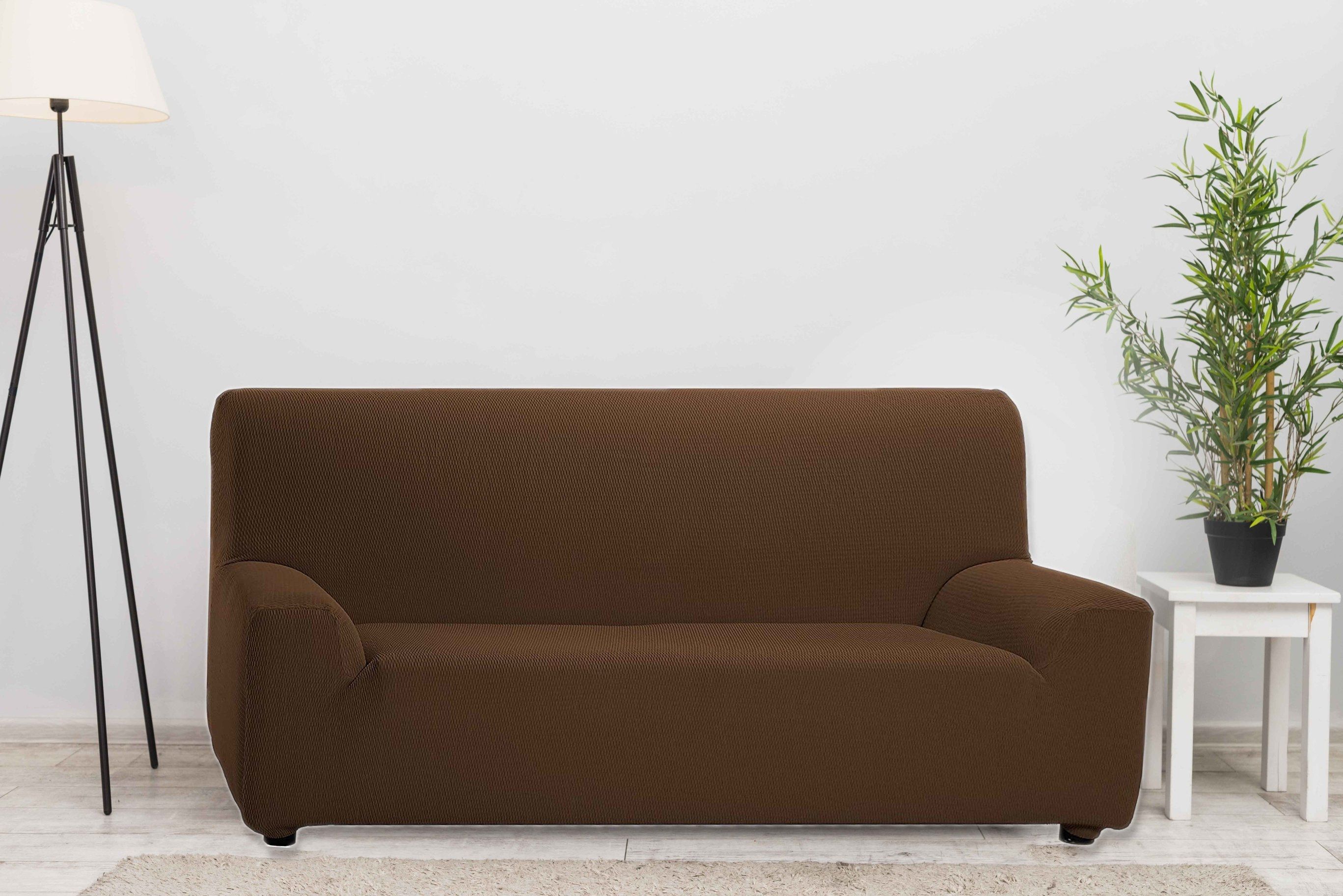 غطاء أريكة 4 مقاعد ARMN Tunez بيج – قماش جاكار مرن