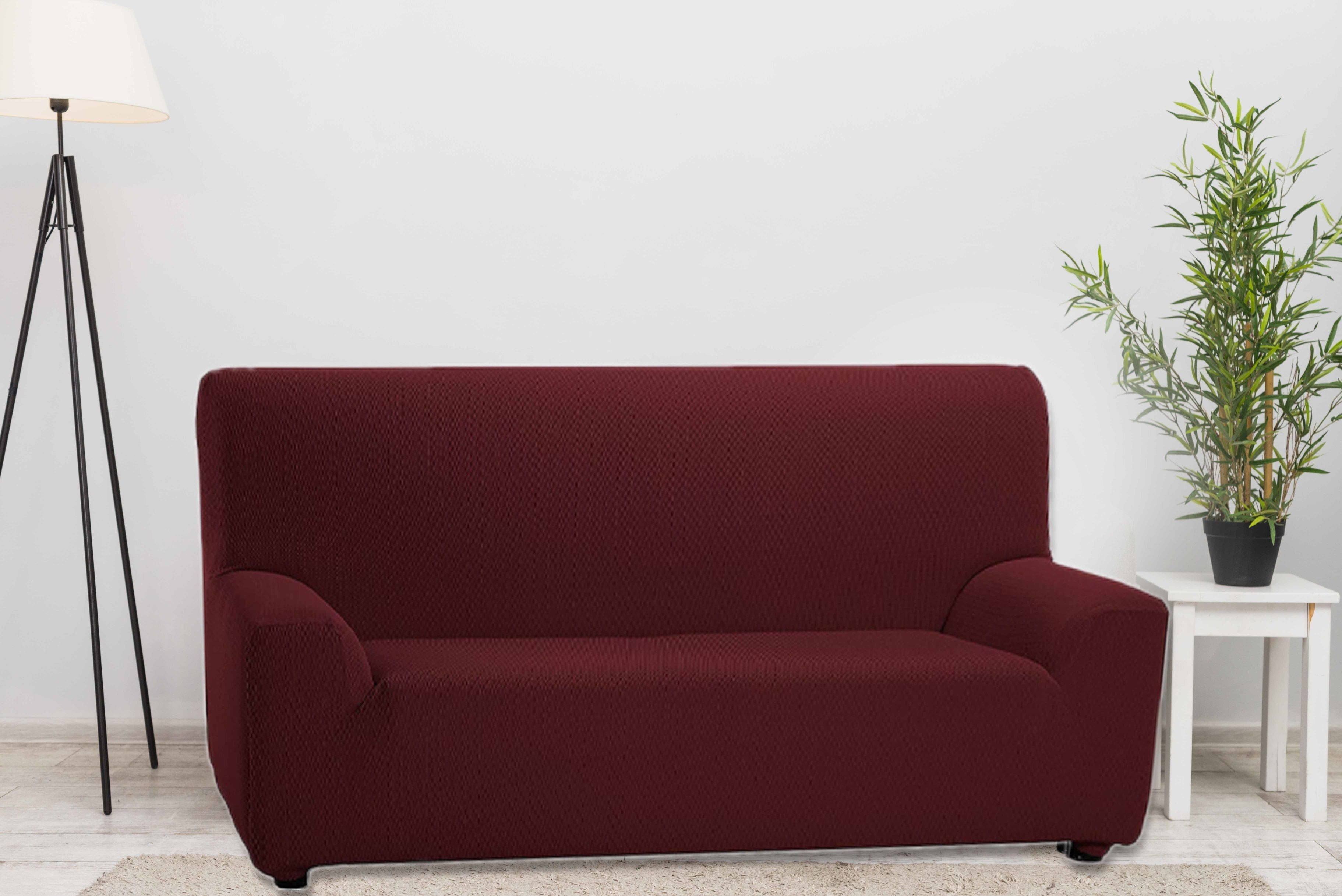 غطاء أريكة 4 مقاعد ARMN Tunez بيج – قماش جاكار مرن