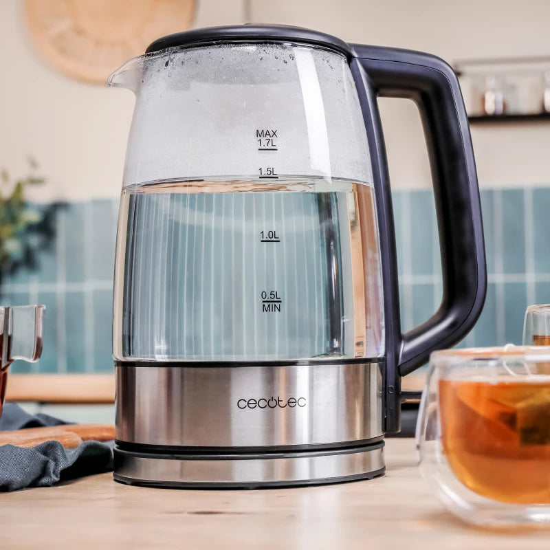 غلاية كهربائية Cecotec ThermoSense 340 Clear