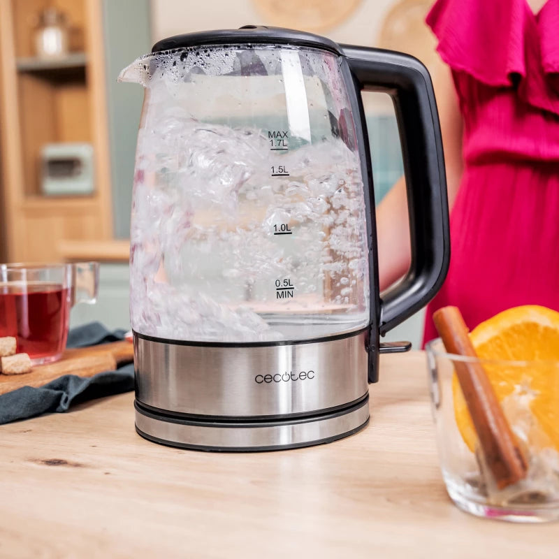 غلاية كهربائية Cecotec ThermoSense 340 Clear