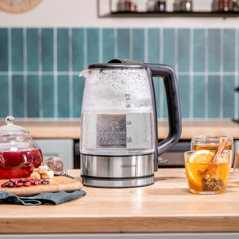 غلاية كهربائية Cecotec ThermoSense 340 Clear