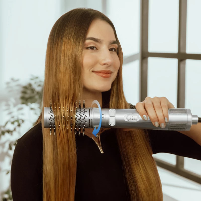 Cecotec CeramicCare 6in1 Gyro – 6-in-1 Rotating Hot Air Styler