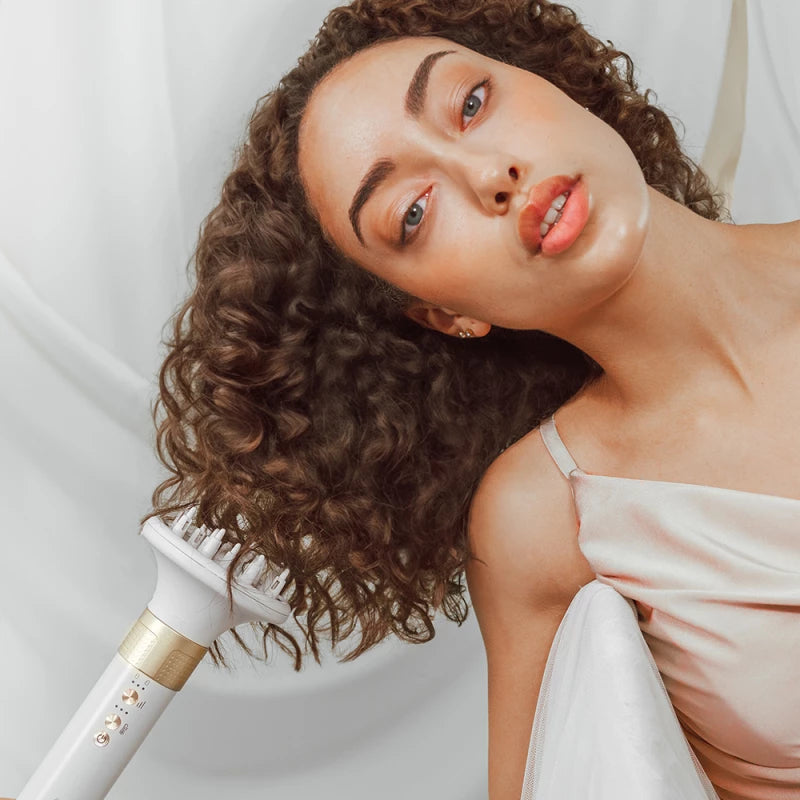 Cecotec CeramicCare 14-in-1 AirGlam Champagne 1400W Coanda Hair Styler