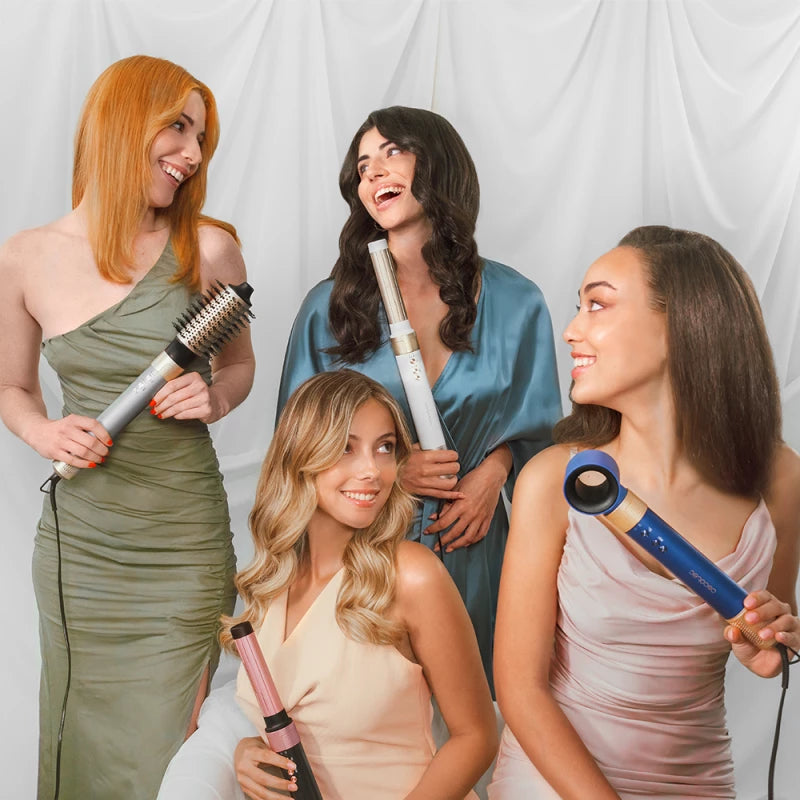Cecotec CeramicCare 14-in-1 AirGlam Champagne 1400W Coanda Hair Styler
