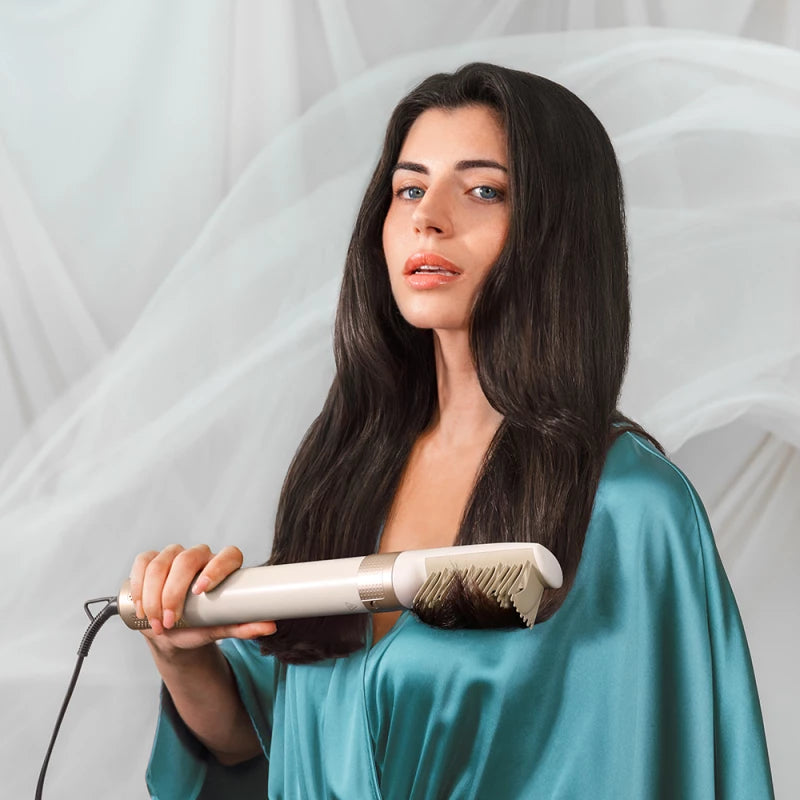 Cecotec CeramicCare 14-in-1 AirGlam Champagne 1400W Coanda Hair Styler