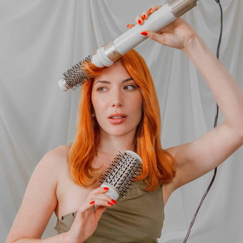 Cecotec CeramicCare 14-in-1 AirGlam Champagne 1400W Coanda Hair Styler