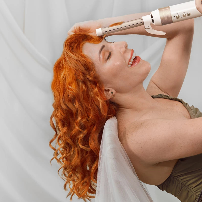 Cecotec CeramicCare 14-in-1 AirGlam Champagne 1400W Coanda Hair Styler