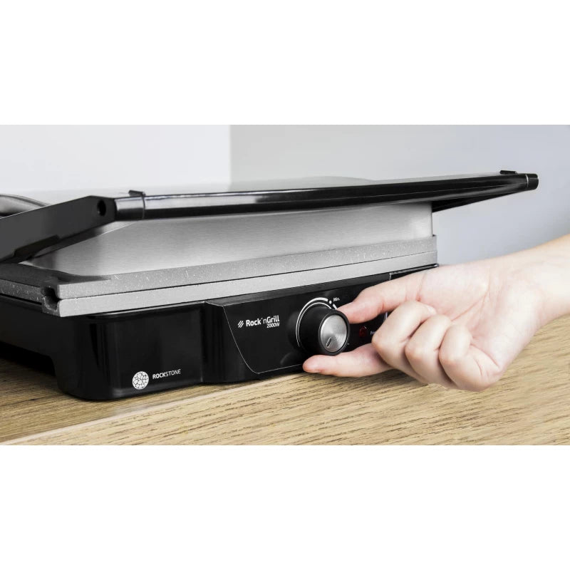 Cecotec Rock’nGrill 2000W Electric Grill – RockStone Coating