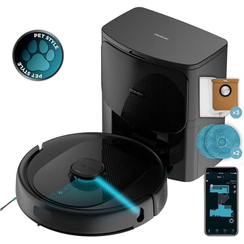 مكنسة روبوت Cecotec Conga 9590 Spin Revolution