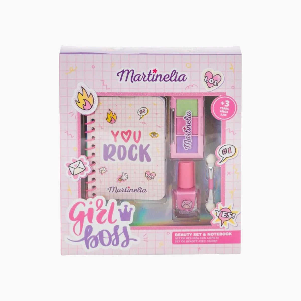 Martinelia Super Girl Beauty Set & Notebook