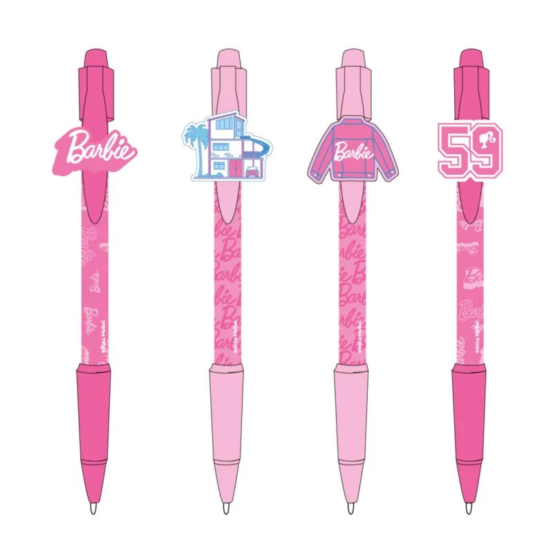Cerda Pen Pack x4 – Barbie – Age 3+