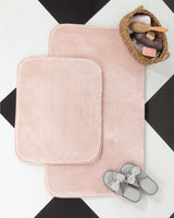 Madame Coco Carol Bath Mat Set | 2-Piece Non-Slip Bathroom Rug