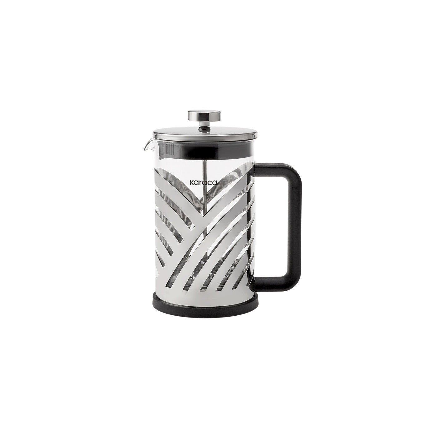 KARACA Wave French Press, 600ml – Modern Metal Design