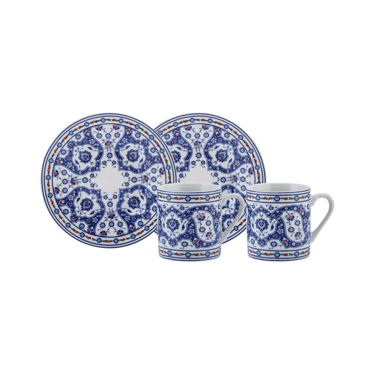 KARACA Gülhane Coffee Cup Set 80 ml – 2 Pcs