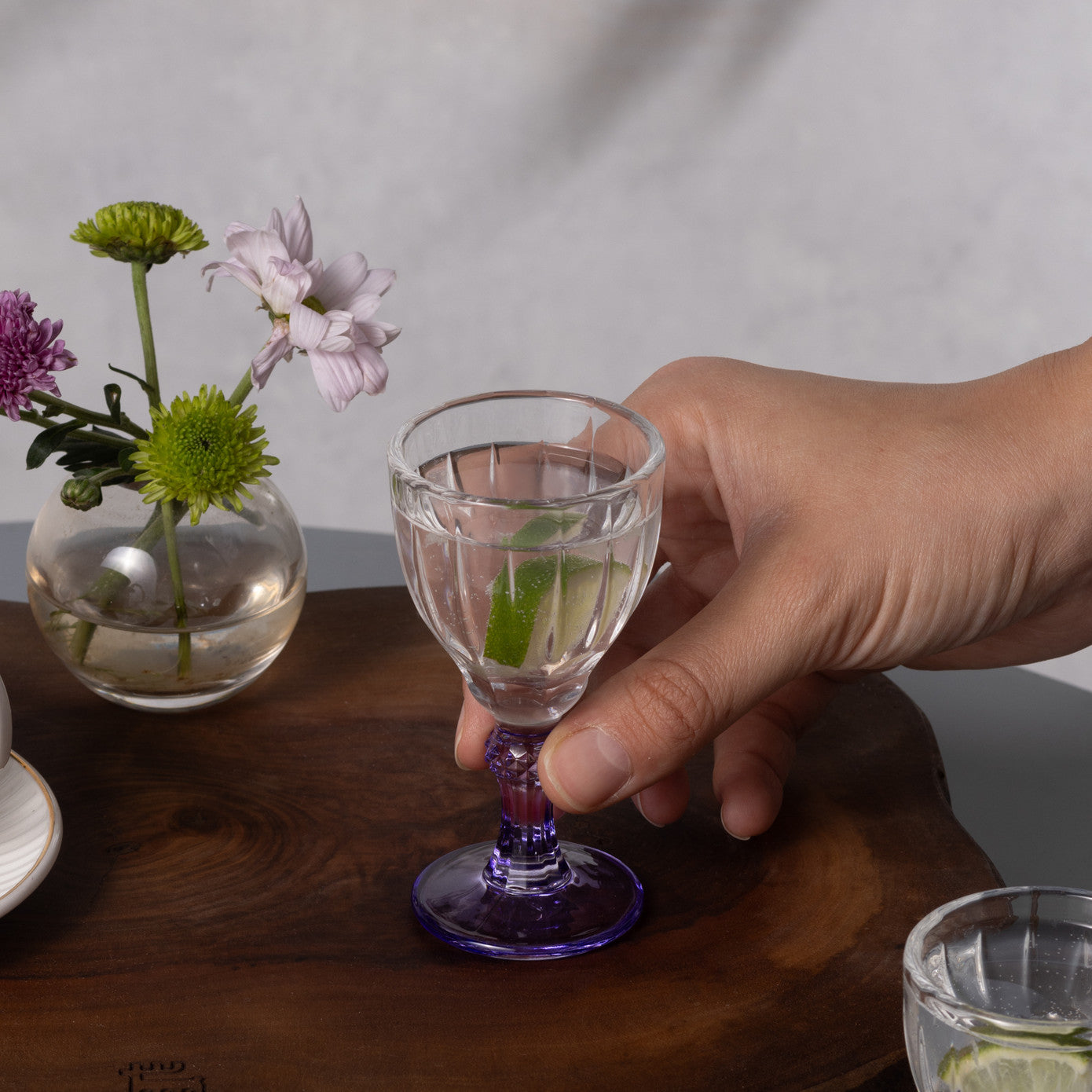 Karaca Ronda Renkli 6-Piece Coffee Side Glass Set