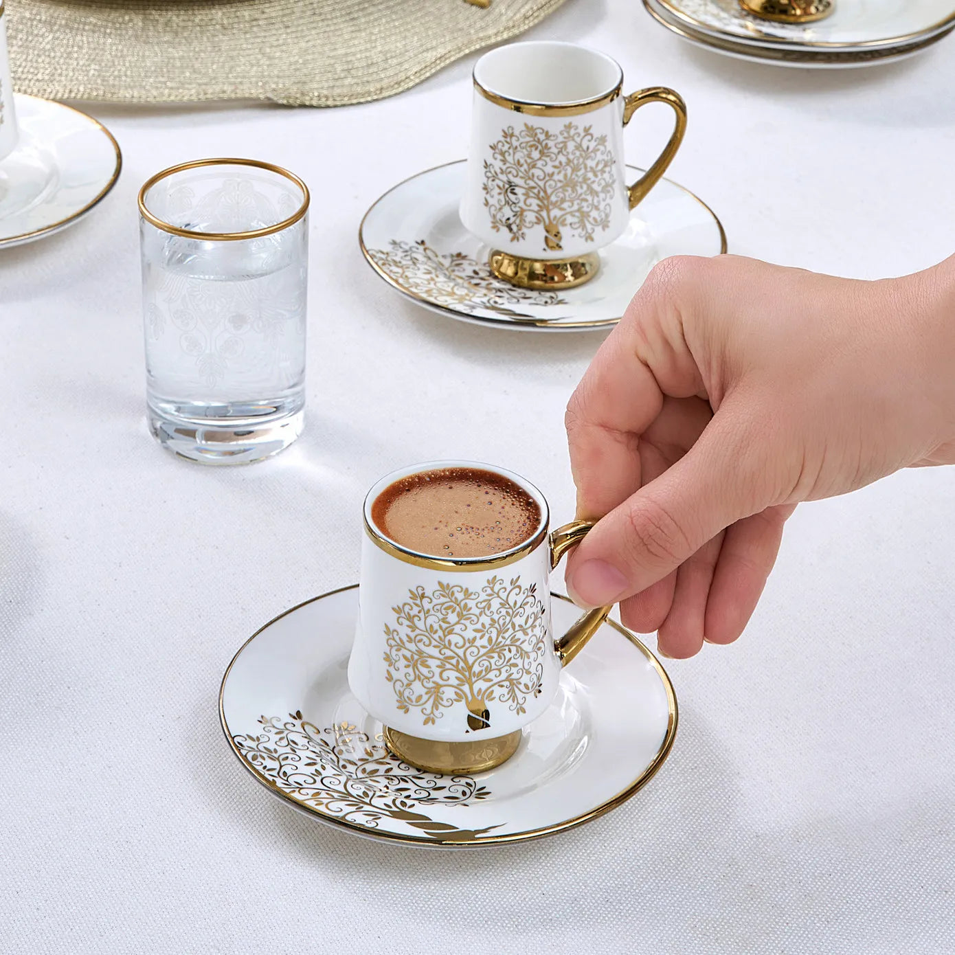Karaca Güz Coffee Cup Set of 6, 90ml