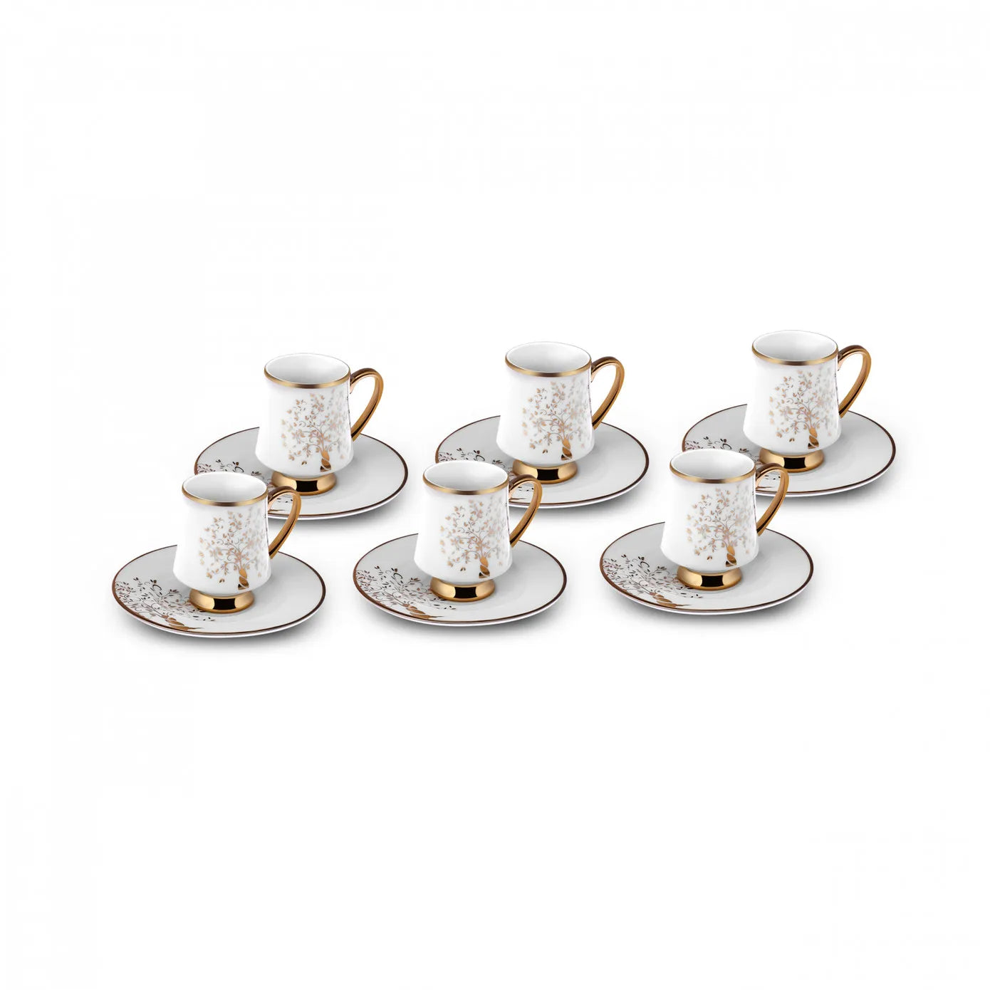 Karaca Güz Coffee Cup Set of 6, 90ml