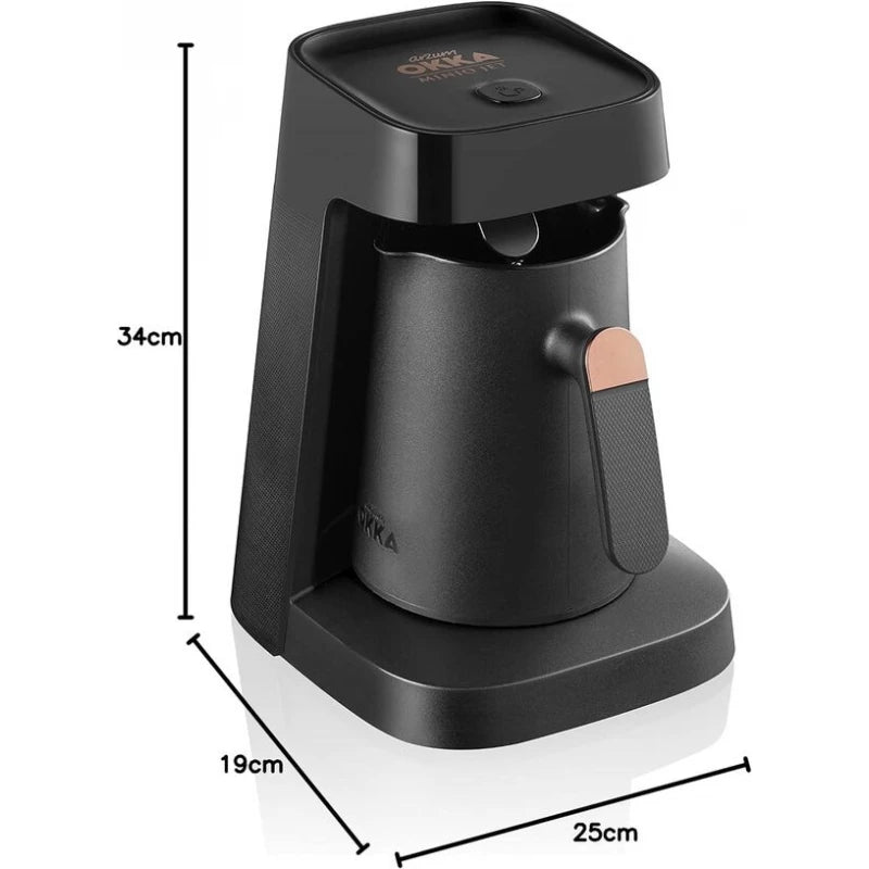 أرزوم أوكا مينيو جيت - ماكينة صنع القهوة التركية السريعة، 400 واط
