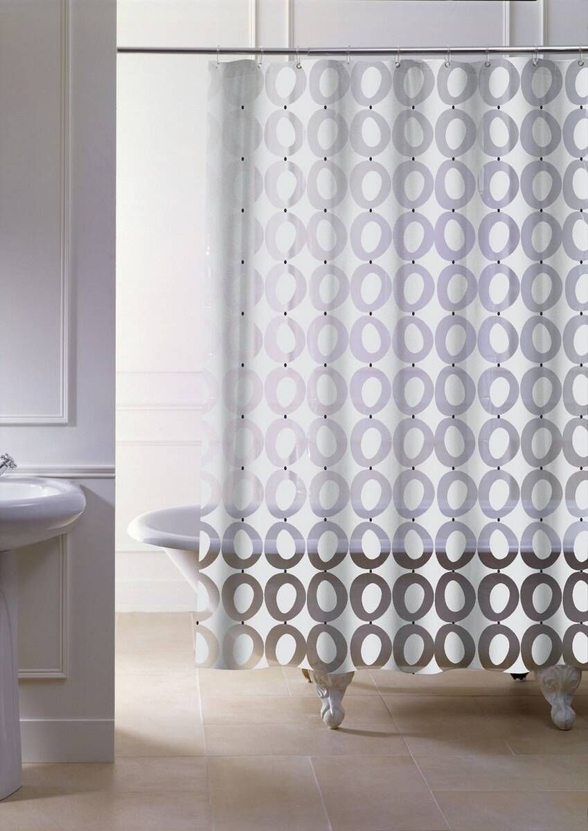 ستارة حمام Primanova - مقاس 180×200 سم مقاومة للماء