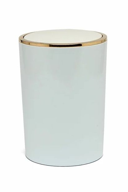 سلة مهملات بريمانوفا لينوكس 6 لتر بغطاء متأرجح