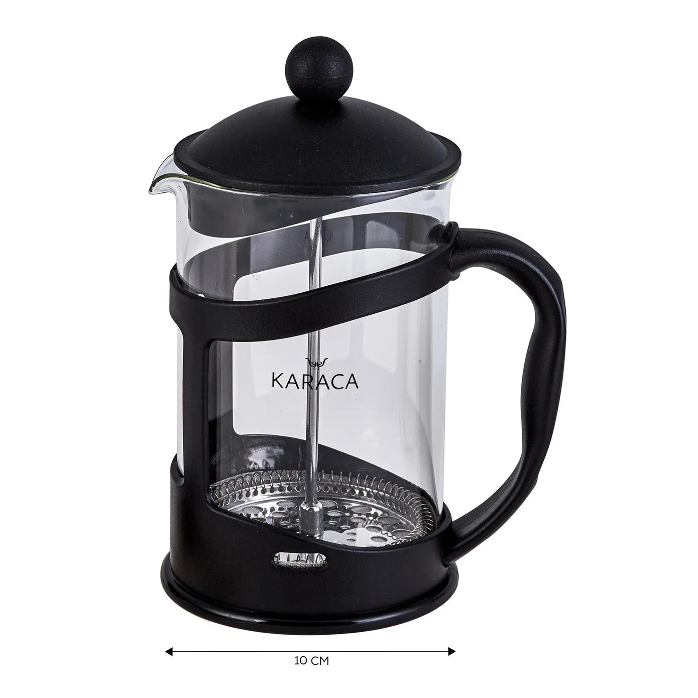 KARACA Coffee Bean French Press Black – 800ml