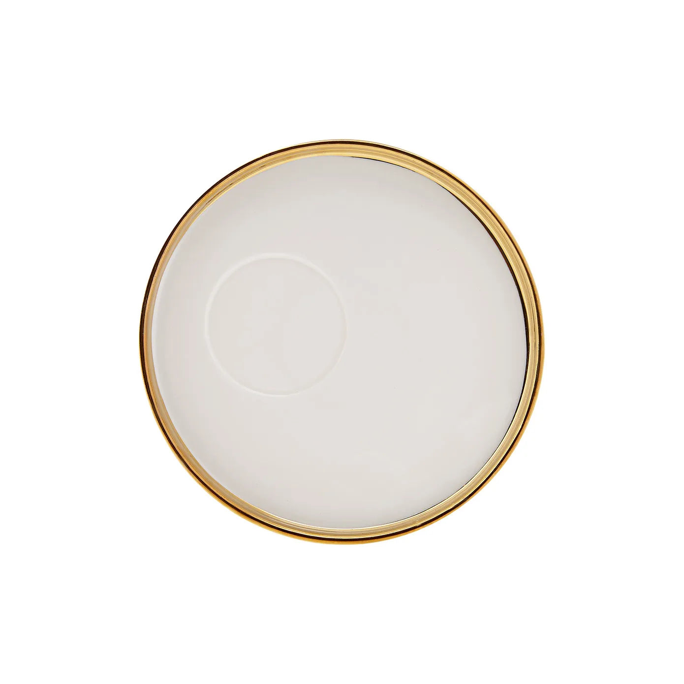 طقم فناجين قهوة KARACA LEVİN لشخصين باللون الأبيض الفاخر