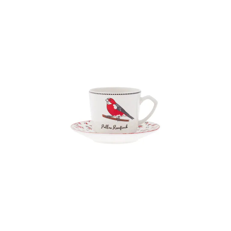 Karaca Vogel 6 Coffee Cups Multicolor Porcelain