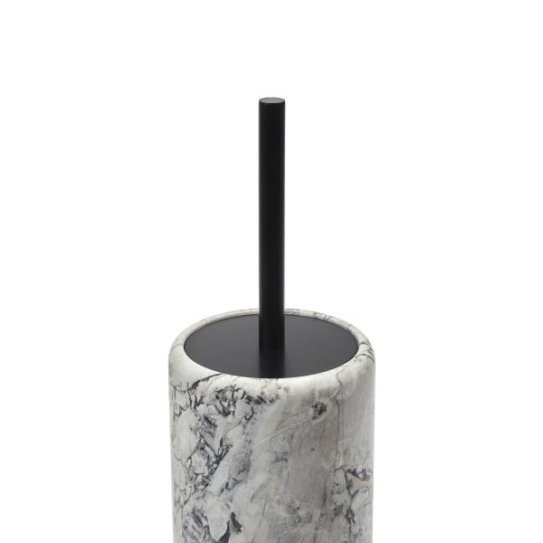 فرشاة تنظيف حمام Aquanova Nero – أبيض ورمادي