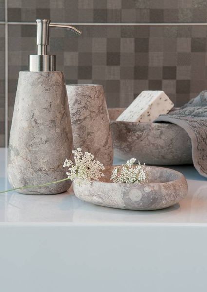 Aquanova Conor Toothbrush Holder Beige – Stylish & Organized