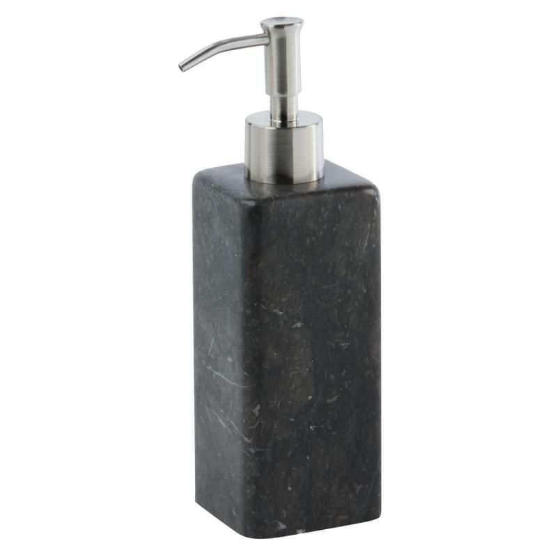 Aquanova Hammam Soap Dispenser – Dark Gray Natural Stone, 200ml