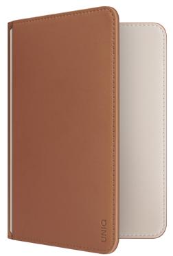 UNIQ Belmont Passport Holder Tracker With Rfid- Blocking - Caramel (Caramel/Ivory)