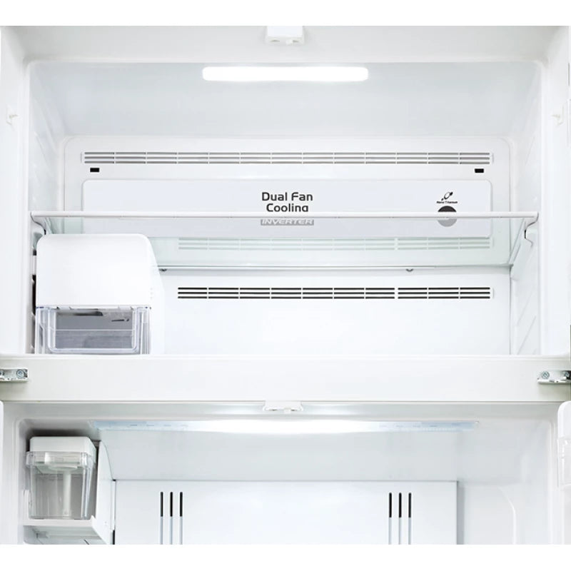 Hitachi Refrigerator 2-Door Stainless Steel 1835mm Height