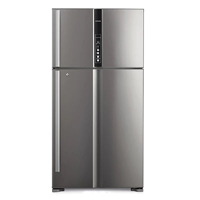 Hitachi R-V860PJ1BSL 2-Door Refrigerator | Stainless Steel | 1835mm Height