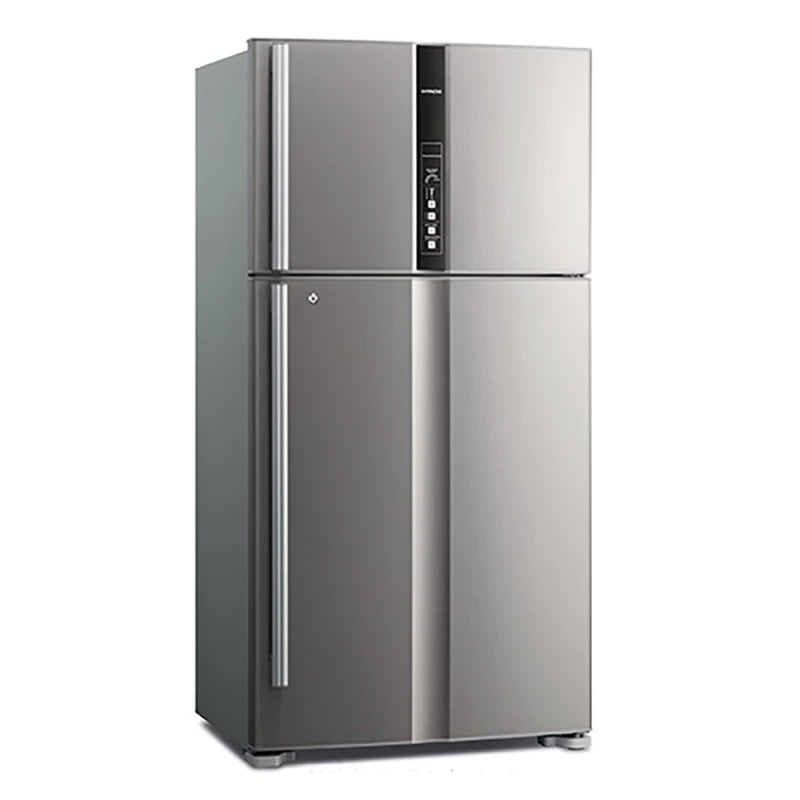 Hitachi Refrigerator 2-Door Stainless Steel 1835mm Height