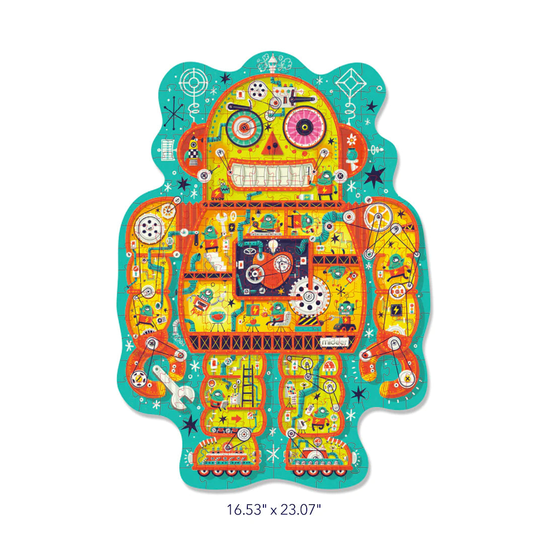 لعبة تركيب الأشكال مصنع الروبوتات من ميدير