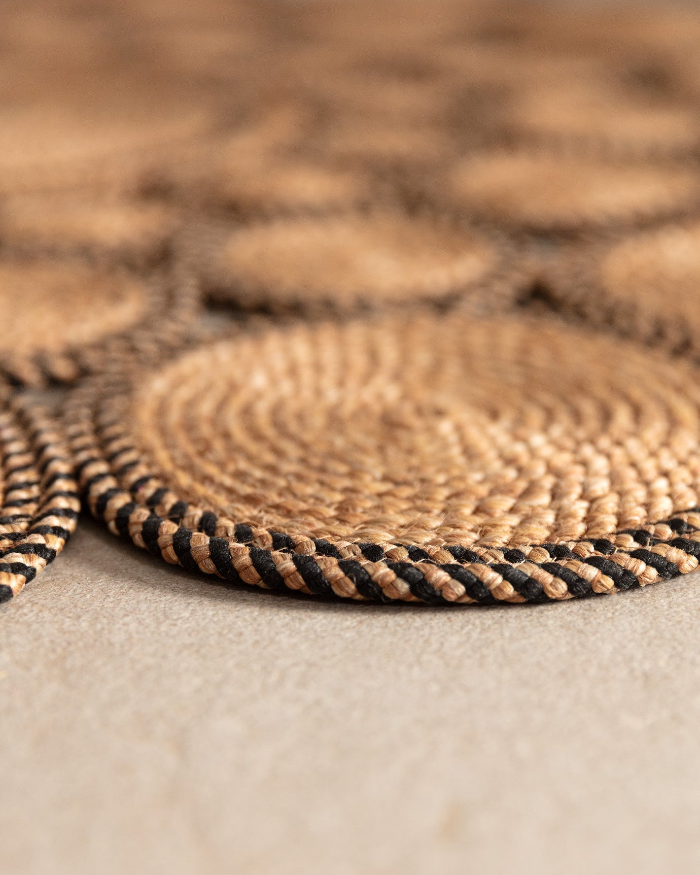 Alsace Round Pinned Rug - Madame Coco JO