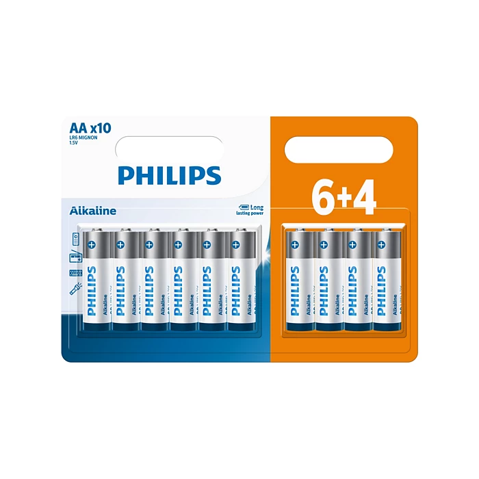 Philips LR6A10BP/40 AA Battery – Reliable & Long-Lasting