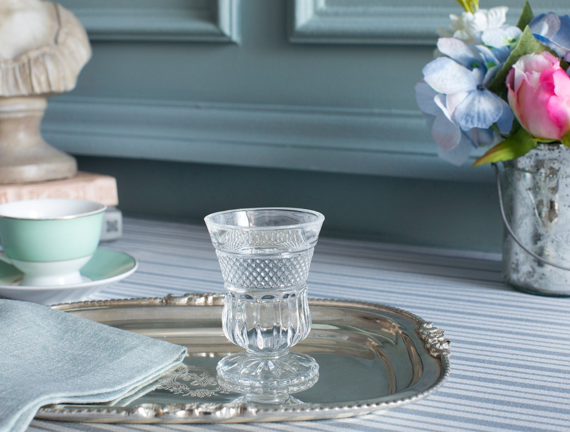 Laurent 4-piece Footed Coffee Side Set - Madame Coco JO