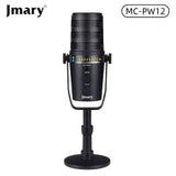 ميكروفون Jmary MC-PW12 بواجهة XLR وUSB ونمط قلبي