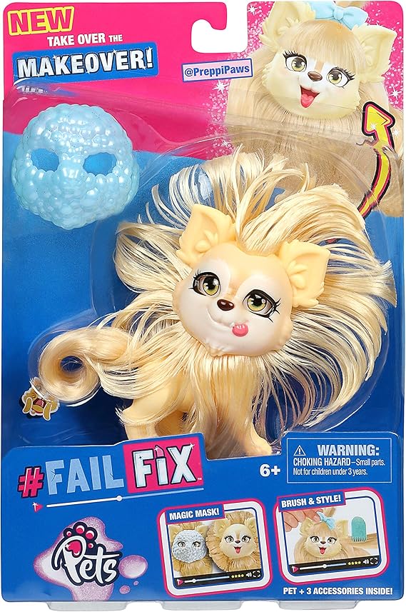 Moose FailFix PreppiPaws – Fashion Pet Total Makeover Toy