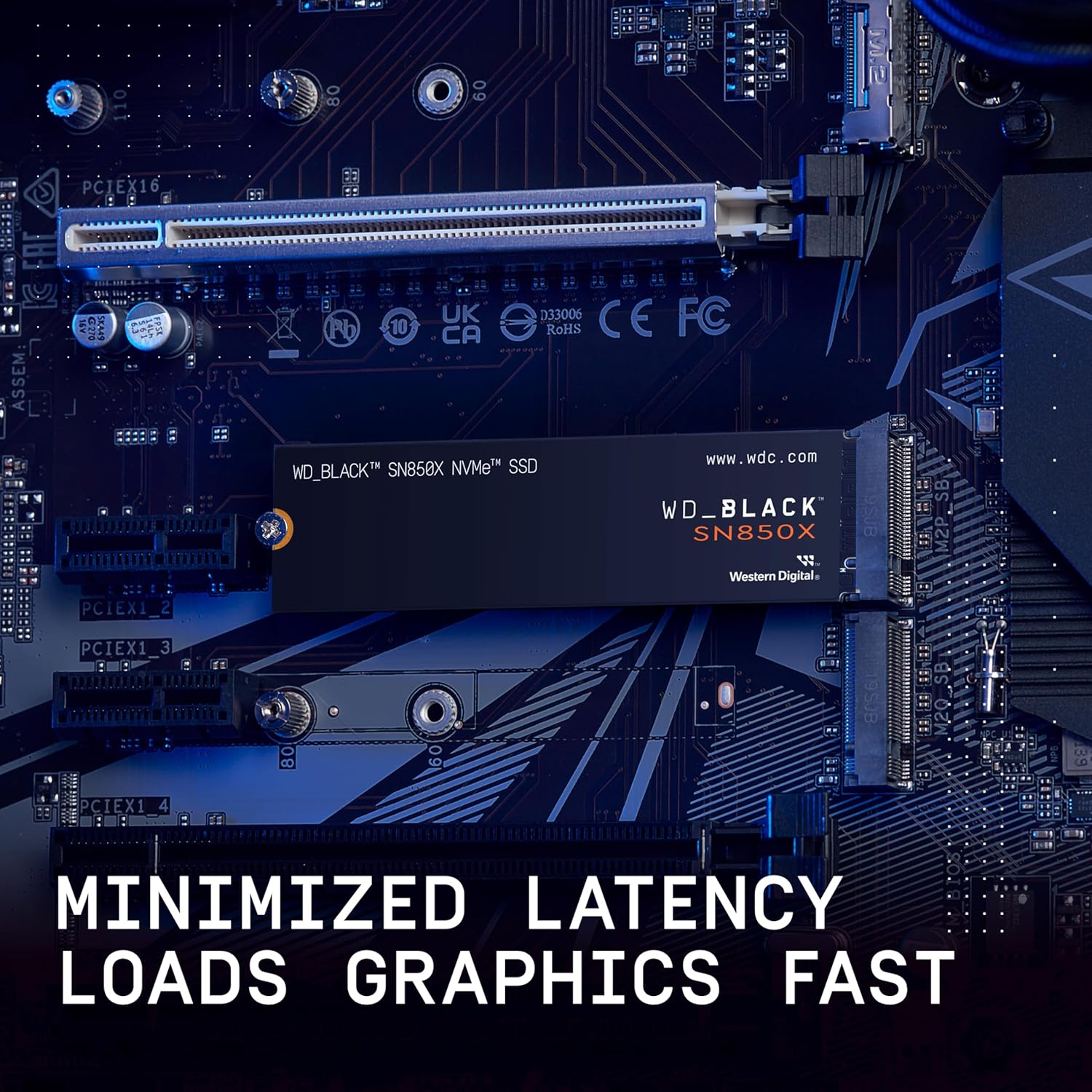 WD_BLACK SN850X 1TB NVMe SSD – Gen4 Gaming Speed Beast